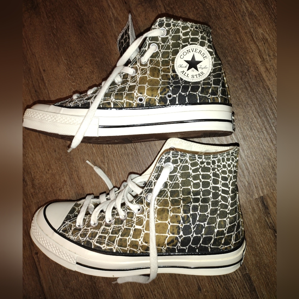 Converse Crocodile Shoes Men 7 Women 9 - Picture 9 of 9